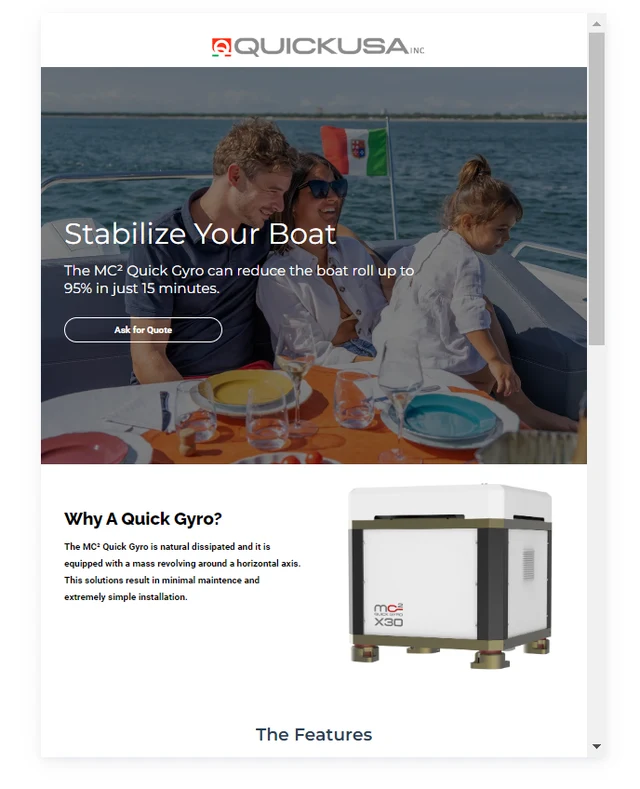 Highlight A Single Product — Digital Throttle landing page example