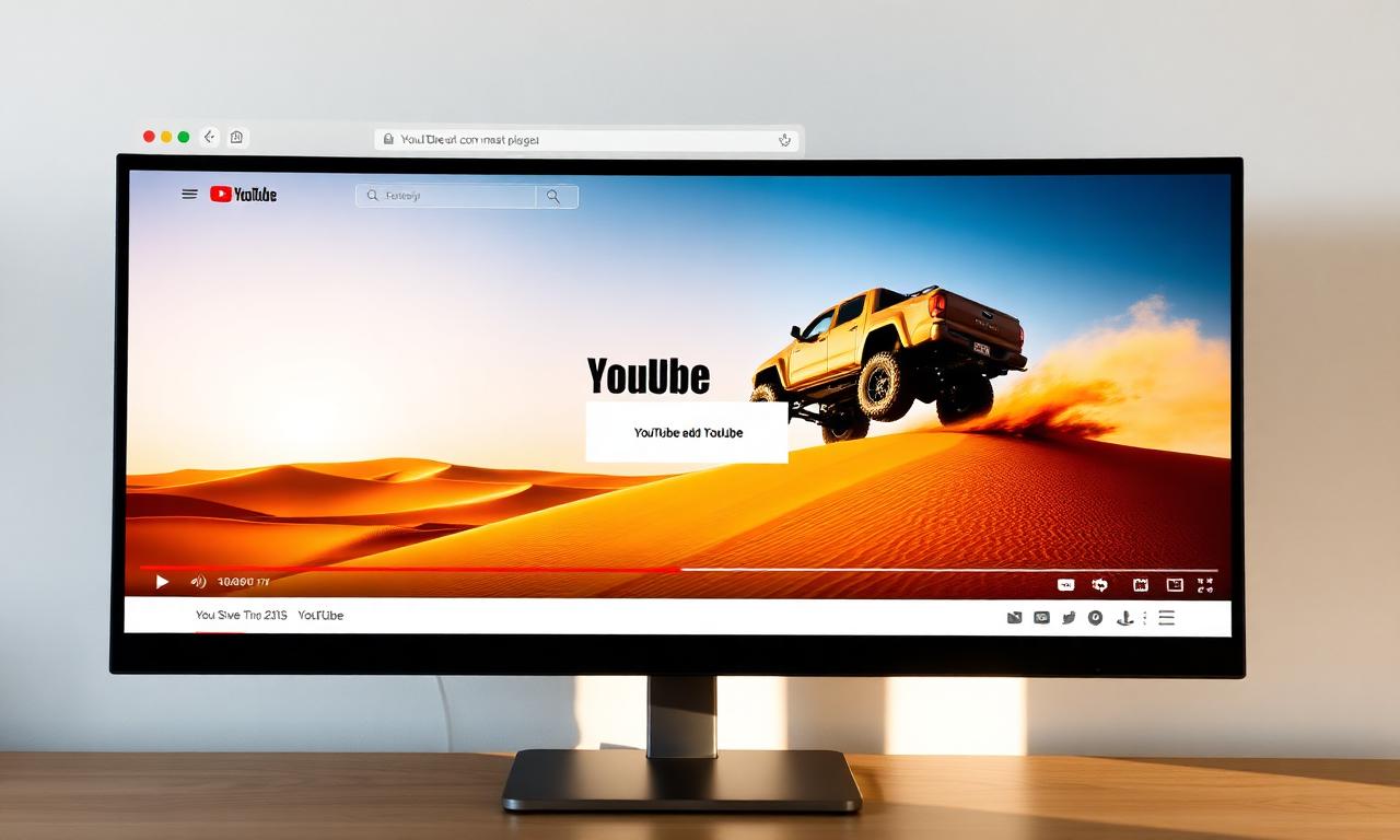 Masthead Ads example: Desktop masthead — lifted off-road truck